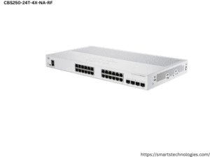 CBS250-24T-4X-NA-RF Network Switch | Advanced 24-Port Solution with SFP+ Uplinks