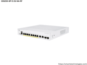 CBS250-8P-E-2G-NA-RF Network Switch | Compact 8-Port Power-over-Ethernet Solution