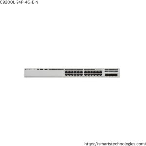 Cisco Catalyst 9200L Series Switch, 24-port PoE+, 4x1G uplinks, Network Essentials