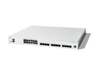 Cisco Catalyst 1300-24FP-4X Managed Switch, 24 Port GE, 4x10GE SFP+, Full PoE