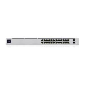 Ubiquiti UniFi 24-Port PoE Managed L2/L3 Gigabit Ethernet (10/100/1000) Power over Ethernet (PoE) 1U Silver