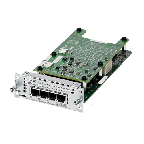 Cisco NIM-4FXO network equipment spare part Voice network module