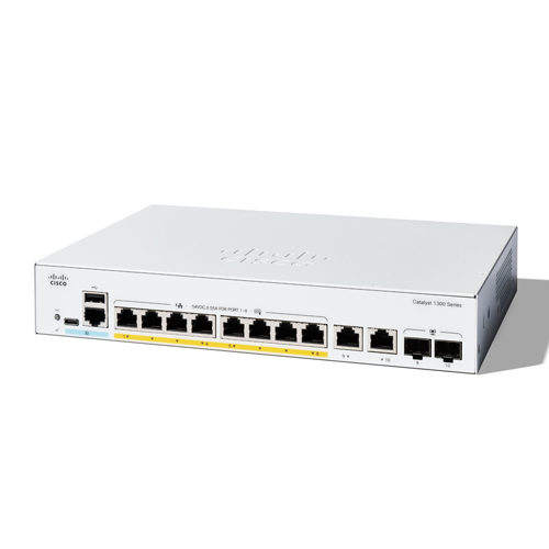 Cisco Catalyst 1300 Managed L2 Gigabit Ethernet (10/100/1000) Power over Ethernet (PoE) Gray