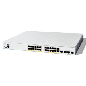 Cisco Business CBS350-24P Managed Switch, 24 Port GE, PoE Support Upto 195W, 4x1G SFP Uplinks, IPv4 & IPv6 Routing, 256 MB Flash Memory, Enhanced Security, Innovative, Grey/Silver | CBS350-24P-4G