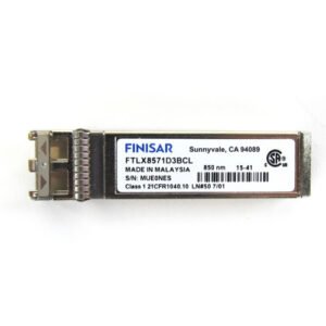 Finisar FTLX8571D3BCL 10GBASE-SR SFP+ Transceiver Module (850nm, 300–400m, LC Duplex)