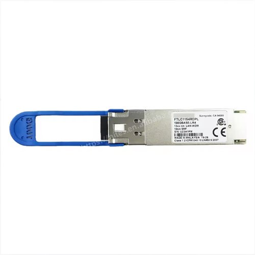 Finisar FTLC1183SDNA-FH 100GBASE-SR4 QSFP28 Transceiver Module (850nm, 70–150m, MPO-12, Extended Temperature)