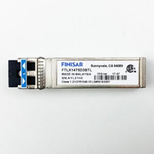 Finisar FTLX1475D3BTL 10GBASE-ER SFP+ Transceiver Module (1550nm, 40km, LC Duplex)